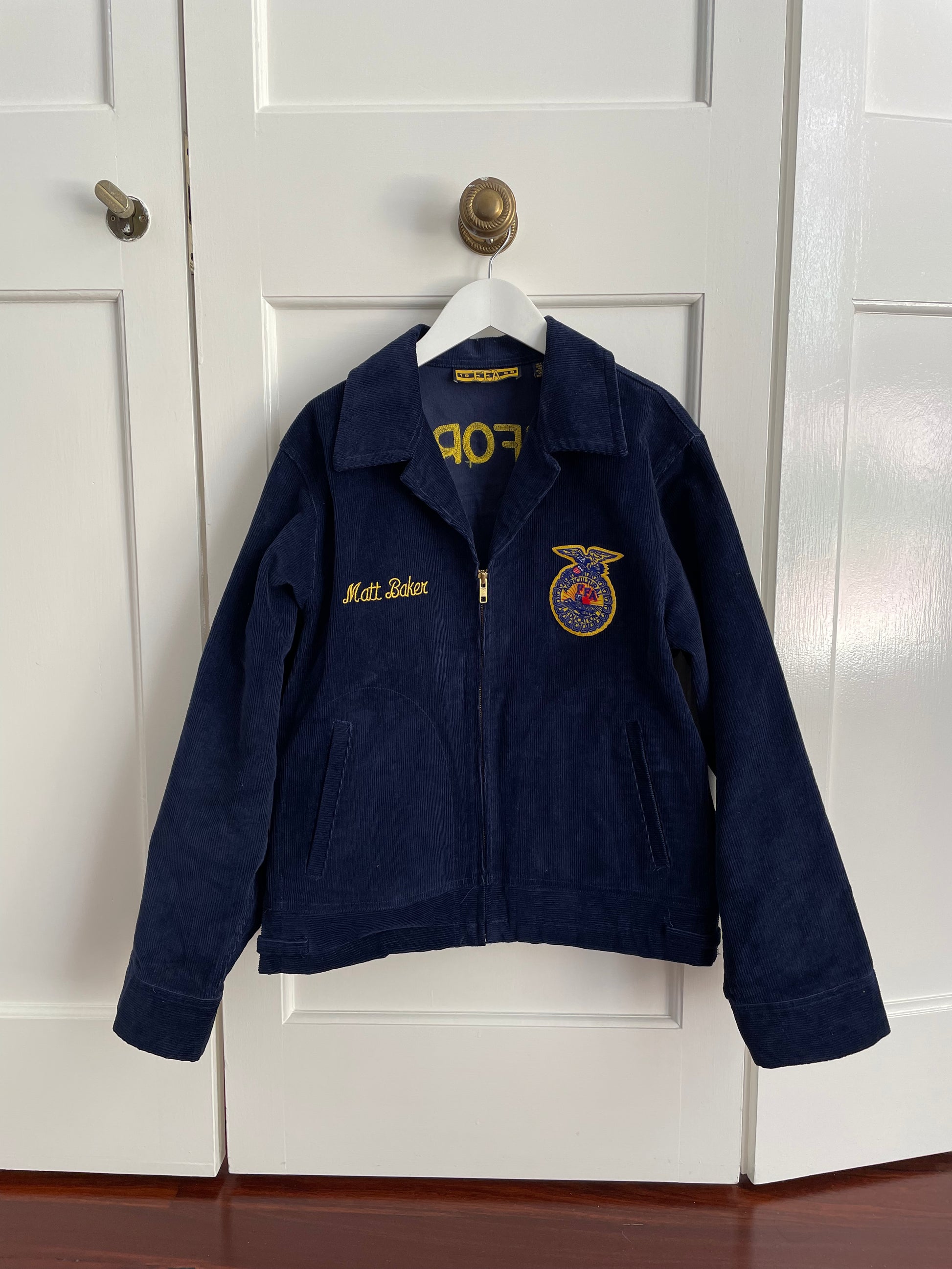 Vintage FFA California Jacket: Embroidery Vintage FFA California Jacket: Embroidery